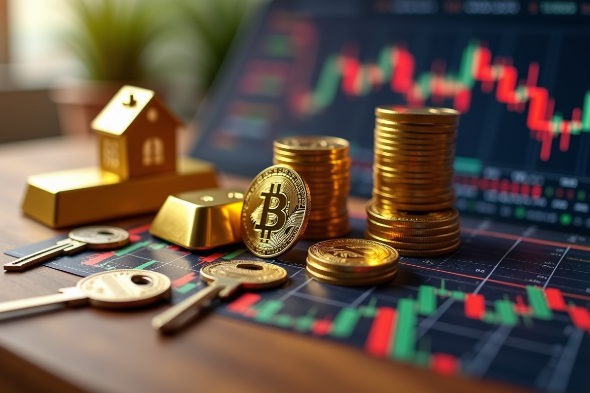 Gros plan sur des options d